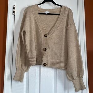 Top shop Button Down Cardigan